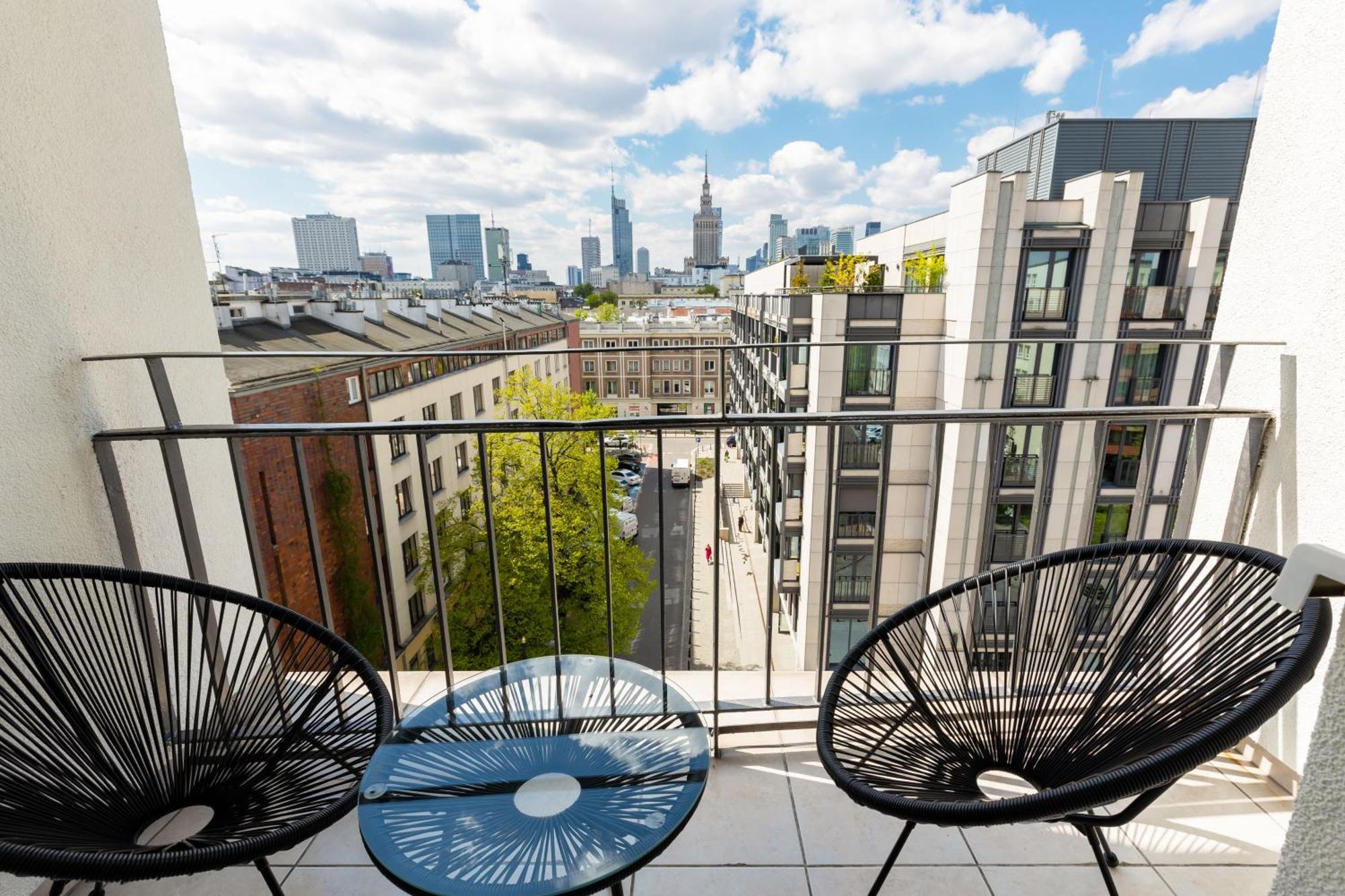 City Panorama Spacious Apartment By Renters Prestige Varsovia Exterior foto