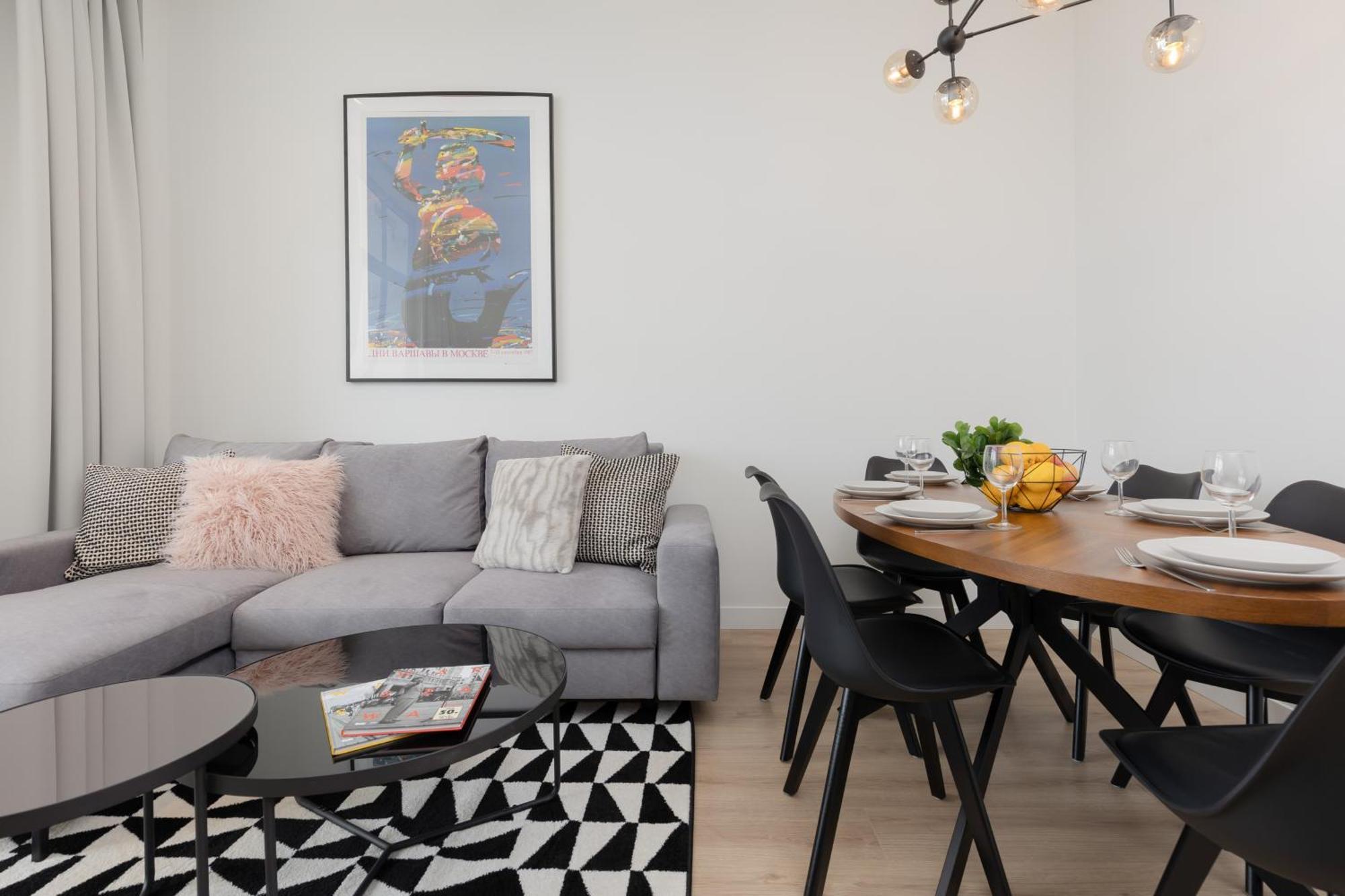 City Panorama Spacious Apartment By Renters Prestige Varsovia Exterior foto