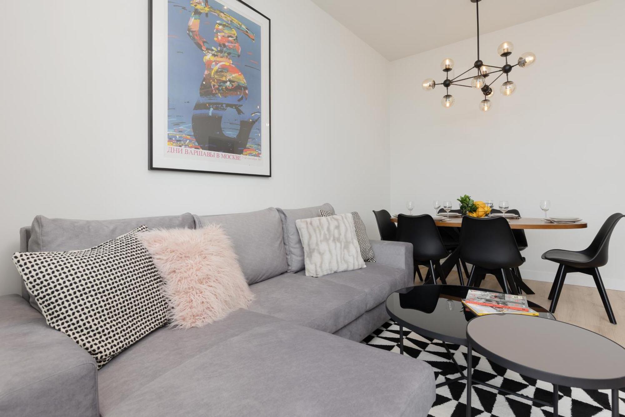 City Panorama Spacious Apartment By Renters Prestige Varsovia Exterior foto